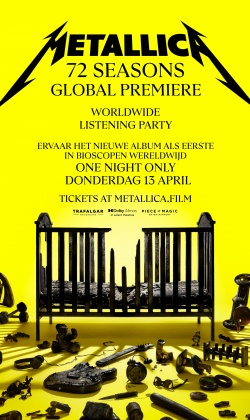Music & Movie Night: Metallica - 72 Seasons – Global Premiere